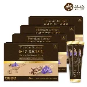 [올즙] 올바른 흑도라지청 30포 x 4박스