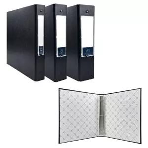 대용량 문서보관 인덱스 커버형 사다리장식 A4 바인더문제집 서류정리 파일꽂이 서류철 화일케이스 화일 자