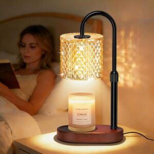 타이머가 있는 ZENLEA 캔들 워머 램프, 타이머와 디머가 왁스 멜트 워머, 병 캔들을 위한 조절 가능한 높이 램프 여성 및 엄마를 하우스 워밍 선물, 이상적인 크리스마스 선물