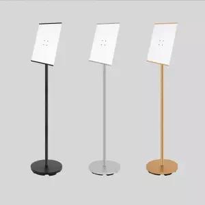 A4거치대 스탠드 꽂이 홍보물 거치대 철재배너 A4 A3