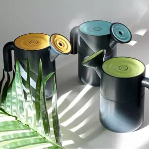 위플 물조리개 저소음 USB 가습기 블루무드등 책상 미니