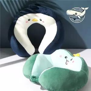 [베스트TOP100]여행용 메모리폼 목쿠션 캐릭터 디자인 기내용