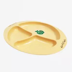 아동 식판 타원 그릇 아기 접시유치 이유식 플레이트 유아