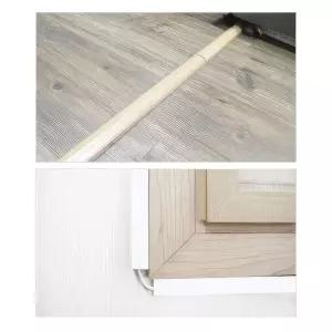 전선몰딩 대형 반달 쫄대 정리 48mm 1M 2P 몰드 PVC고강도 랜선 가리개 전기 PVC