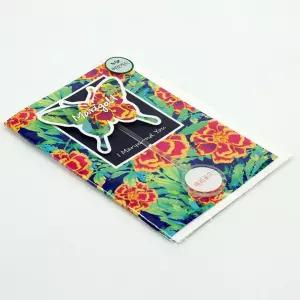 메리골드 나비 꽃씨앗카드 스틱 편지 엽서 씨앗선물 수업재료 식물키우기 재배