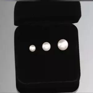 금귀걸이 크리스탈 진주 제작 귀걸이 14K 6mm