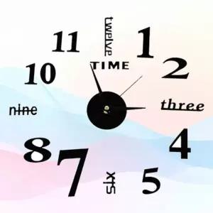 벽시계 무소음 인테리어 소품 침실 북유럽스타일