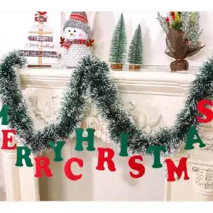 [골라가게] 장식 스노우 벽트리 크리스마스 모루 가랜드 성탄절 인테리어