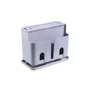 스탠드꽂이 만능 주방수납 형주방 그레이보관함젓가락 수저통 국자걸이 씽크대정리 대선반 젓가락통 소품