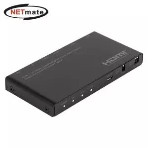 (Netmate) 123PAI84 HDMI 2.0 1대2 분배기 오디오 분리 컨버터