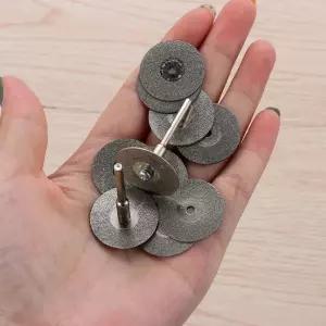 소형컷팅날 미니 드라멜 절단석 소형 컷팅 절삭 공구 다이아몬드 대리 목공