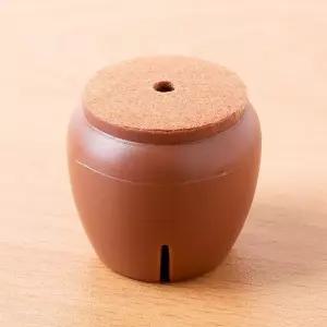 4p 가구발커버 의자발커버 소음방지 소음방지패드 바닥보호패드 원형 긁힘