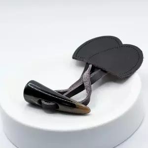 토글단추 나무 세트 단추 검정 뿔 외투 의류 이쁜 우드 코트 떡볶이 예쁜 큰