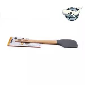 [베스트TOP100]다용도 주방 실리콘 주걱 나무 손잡이 안전