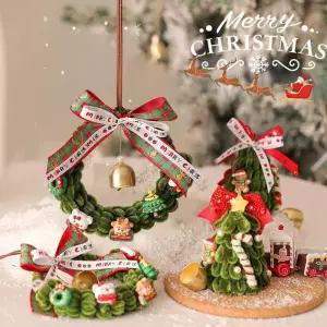 도어벨 소형 소품 [골라가게] 벽트리 현관입구 크리스마스 리스 트리