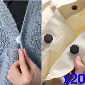 가방수선 x20개 자석단추 플라스틱 25mm 의류자석단추