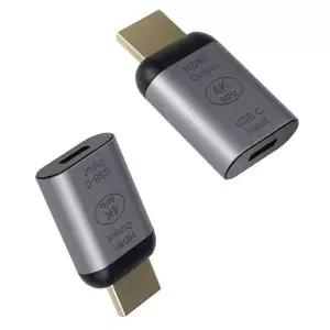 HDMI 954CNT85 to USB C 변환 젠더 4K 60Hz 미러링 듀얼니터