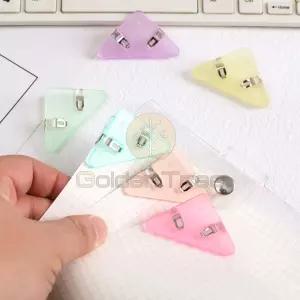 서류 모서리 코너 클립집게 메모홀더 5개 문서클립 집게 클립퍼 서류집게 종이클립 사무용 페이퍼홀더 고정