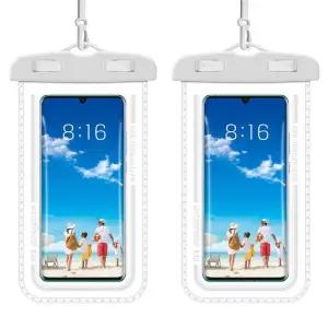 IPX8 방수케이스 방수팩 스마트폰 뉴워터 휴대폰방수팩가방 핸드폰방수팩가방 2p(화이