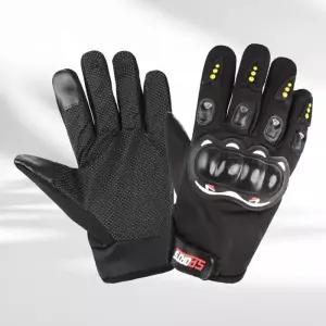 장갑 방한용 세트 가죽 겨울 터치 라이더용 반장갑