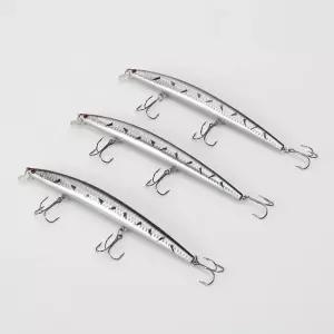 농어낚시 3p세트 플로팅 농어 빅베이트 삼치 미노우 루어 롱샷 농어루어