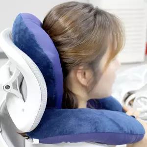 [베스트TOP100]사무실 낮잠용 목베게 목쿠션 네이비