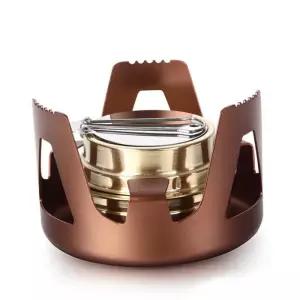 굿캠프 스토브(브라운) 캠핑알콜스토브 고체 알코올 캠핑알코올스토브 미니화로