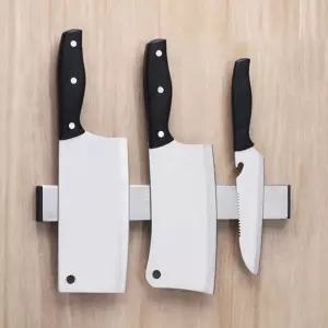 (신상꿀템) 자석 칼걸이 꽂이 스테인레스 거치대칼벽 거치대 식도보관함 블럭 수납