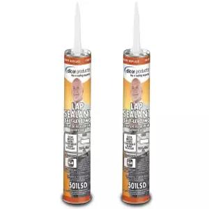 디코르 501LSD 랩 실란트 셀프 레벨링 RV 루프 및 수리 도브(밝은 흰색) 10.3 OZ 튜브 2팩