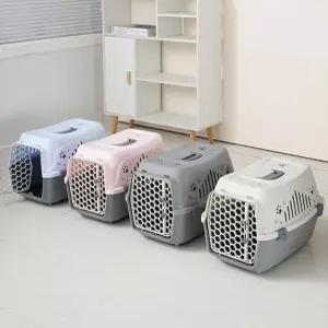 강아지 고양이 켄넬 이동장 애견 켄넬 캐리어 소형견 켄넬 6kg이내 (SJ-022)