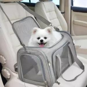 강아지 캐리어 외출가방 대형 이동장 애견 캐리어
