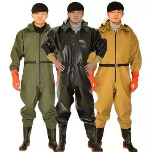 일체형 레인팬츠 방수복 낚시복 밀폐형 장화 낚시용 팬츠전신 해루질가슴장화