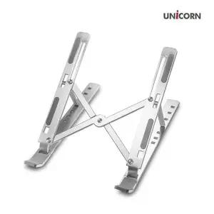 유니콘 801CWA29 접이식 휴대용 노트북 거치대 각도조절 알루미