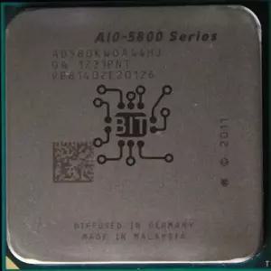 A10-Series 쿼드 코어 CPU 프로세서 5800K A10 5800 AD580KWOA44HJ/AD580BWOA44HJ 0 소켓 FM2