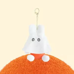 유령미피_가방고리인형_오렌지열쇠홀더 캐릭터키링 캐릭터 키링 홀더