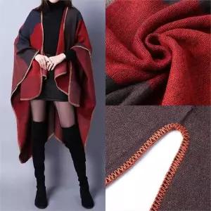 위쉬몰 DT 포근사각U숄머플러(C429H012) 레드블라썸 (6437357A)