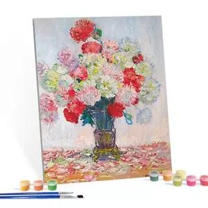 아트박스 아이러브페인팅 DIY 명화 그림그리기 세트 모네 모란 40x50