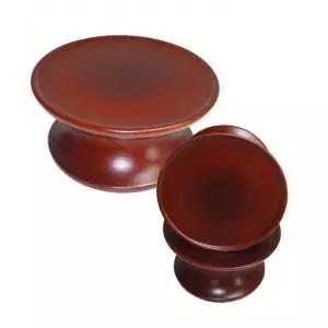 우성공예 물푸레 원목제기대접시+중접시+소접시세트 제수용품 차례상 추석 설 품 성묘용