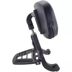 R18B 짐대 쿠션 시시바 커스텀 튜닝 텐덤 승객 등받이 블랙