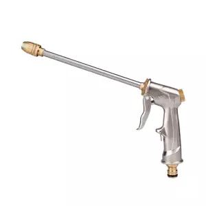 워터릴호스 자동 15M 회전분사기 스프레이건다기능 고압 세차건 초강력 물분사기 베란다 정원 워터건 분사