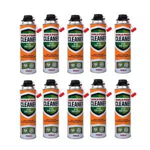 월드폼크리너 우레탄폼 제거 월드폼 전용 크리너 10개입