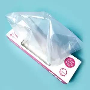 친환경 생분해)다시 땅으로 위생팩 중_무지 박스형(1600매)