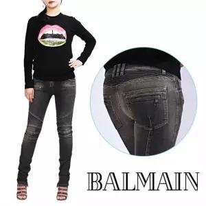 5357 181N C0100 여성 워싱 진 바이커 팬츠