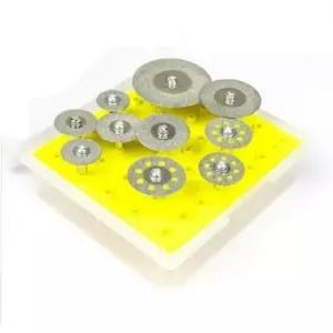 강력한 다이아몬드날 10PCS 패키지 DIA10 디스크목재원형톱날 나무 절단공구 가구전동 산업 소모품