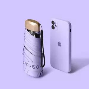 베이직 양우산 5단 양산 양우산 암막 초경량 휴대용 미니양산 우산