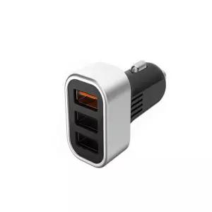 릿츠 퀄컴3구 고속충전기 DL-615 소켓 자동차 차량 시거잭 스마트폰 차량용 핸드폰 USB포트