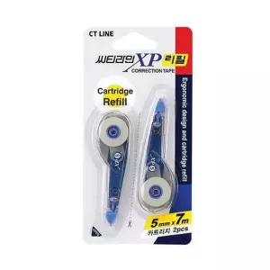 시티라인 XP 수정테이프리필 5mmx7m 수정테이프 수정액 수정용품
