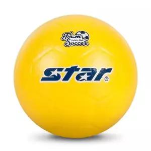 폼 소재 어린이 축구공 5호 사이즈 옐로우 컬러 운동용품