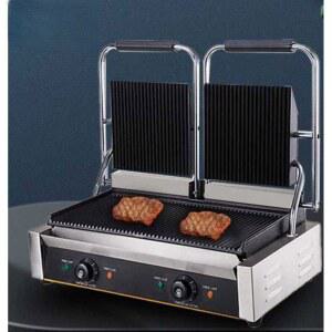 업소용 오징 이기 버터구이 2구 야시장 570x362x210mm 평판 업소 축제