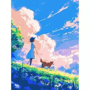 피포페인팅 AK13 산책 40x50 DIY명화그리기세트